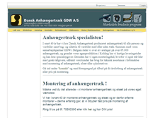 Tablet Screenshot of da-gdw.dk